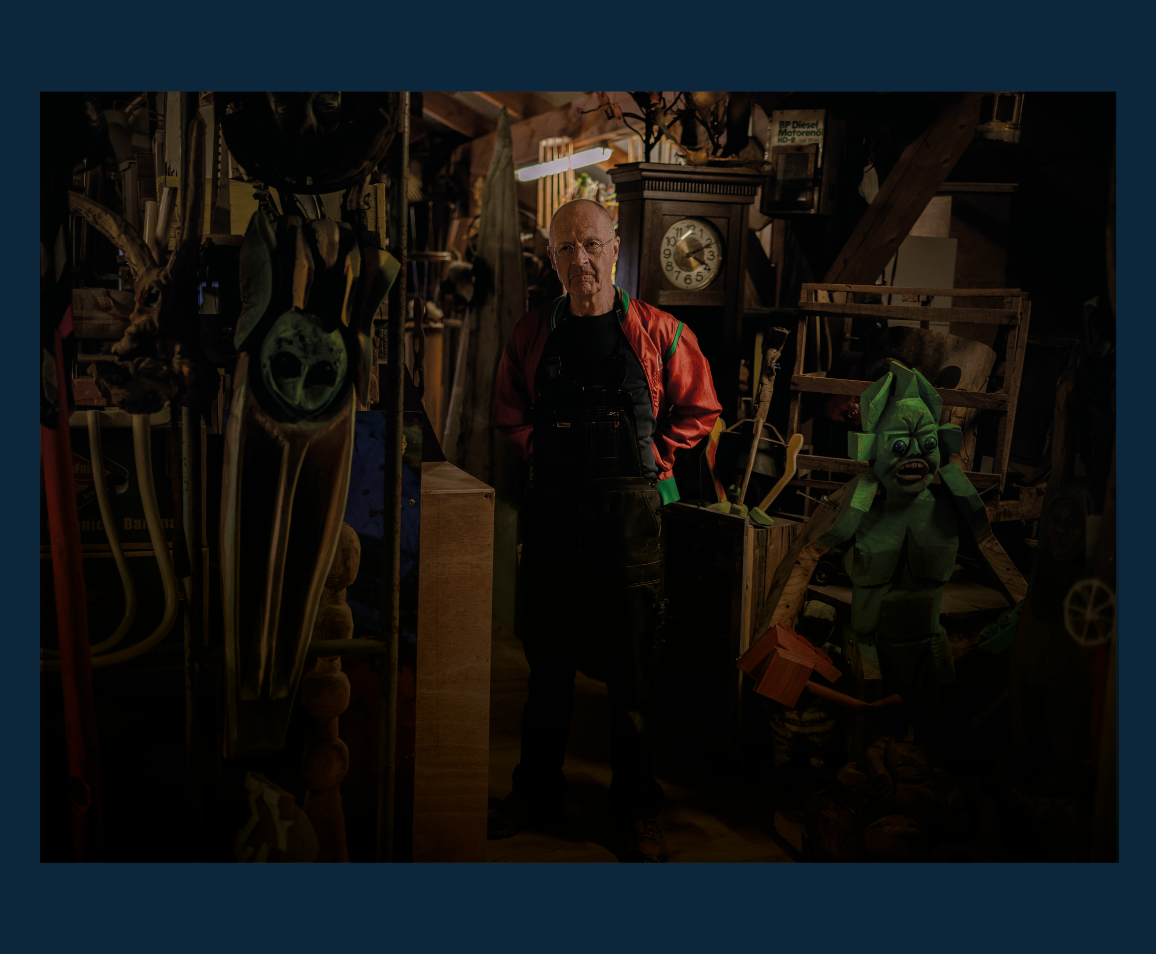 Studiobesuch bei Edgar Braig in Münsingen – Aufnahme 2.